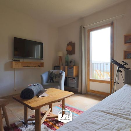 Le Petit Ours & Le Petit Cerf - Studios Vue Lac & Montagnes Les Angles  Luaran gambar