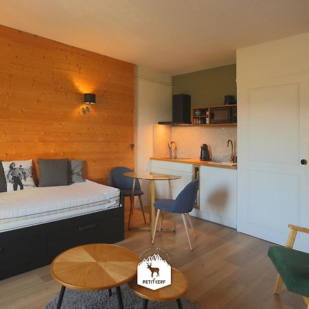 Le Petit Ours & Le Petit Cerf - Studios Vue Lac & Montagnes Les Angles  Luaran gambar