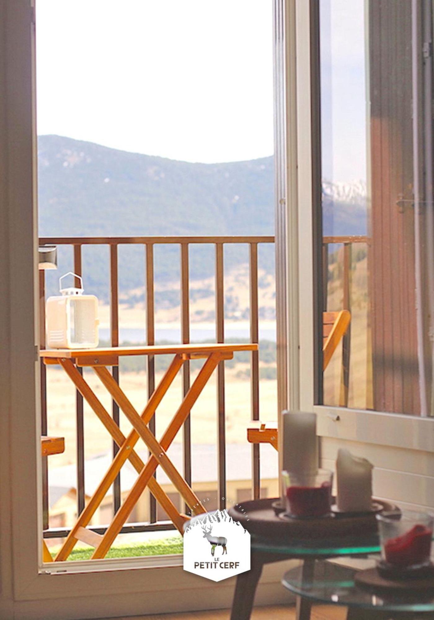 Le Petit Ours & Le Petit Cerf - Studios Vue Lac & Montagnes Les Angles  Luaran gambar