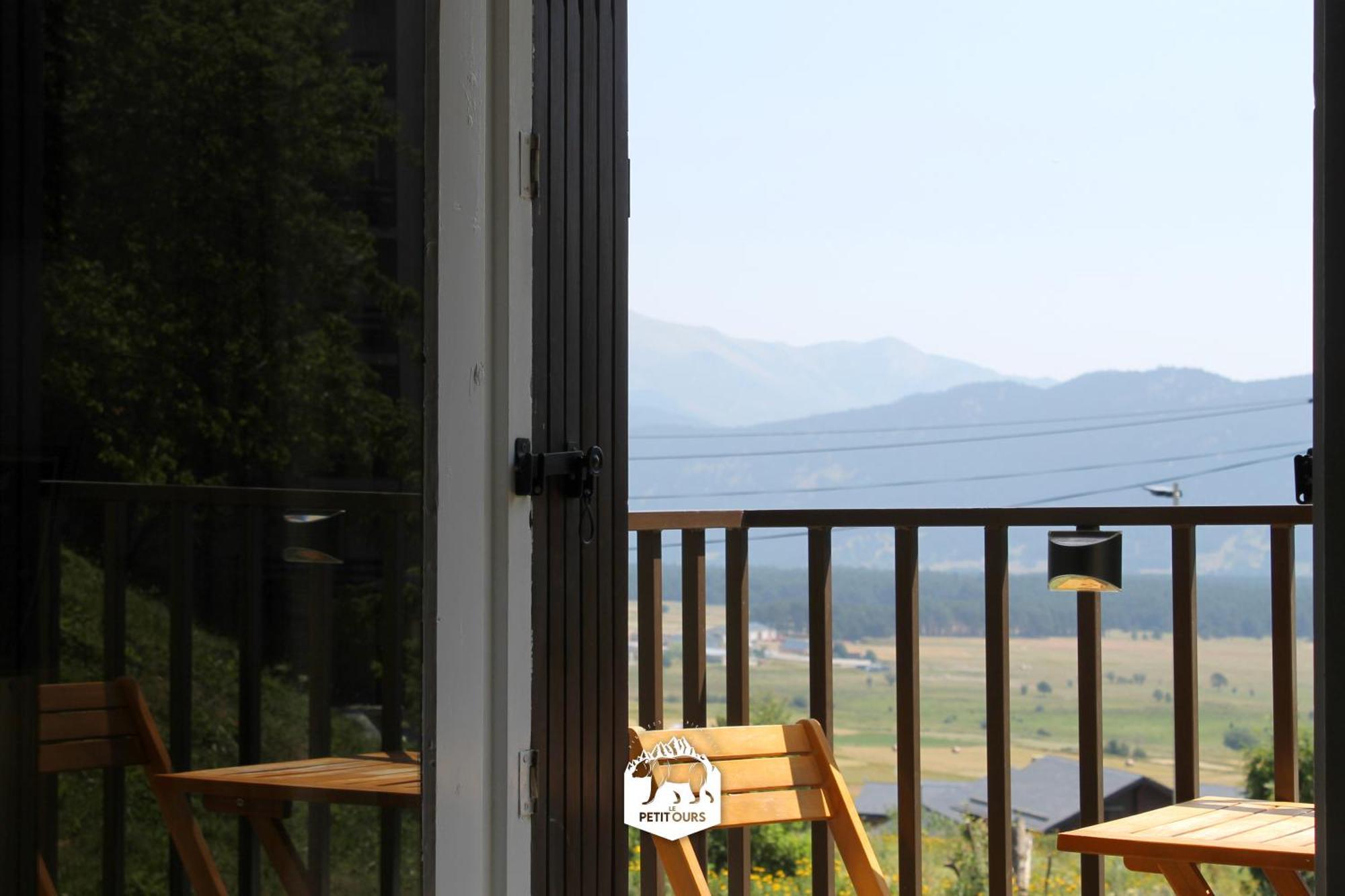 Le Petit Ours & Le Petit Cerf - Studios Vue Lac & Montagnes Les Angles  Luaran gambar